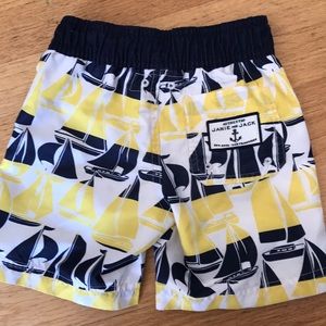 Janie and Jack Nautical Swim Trunks